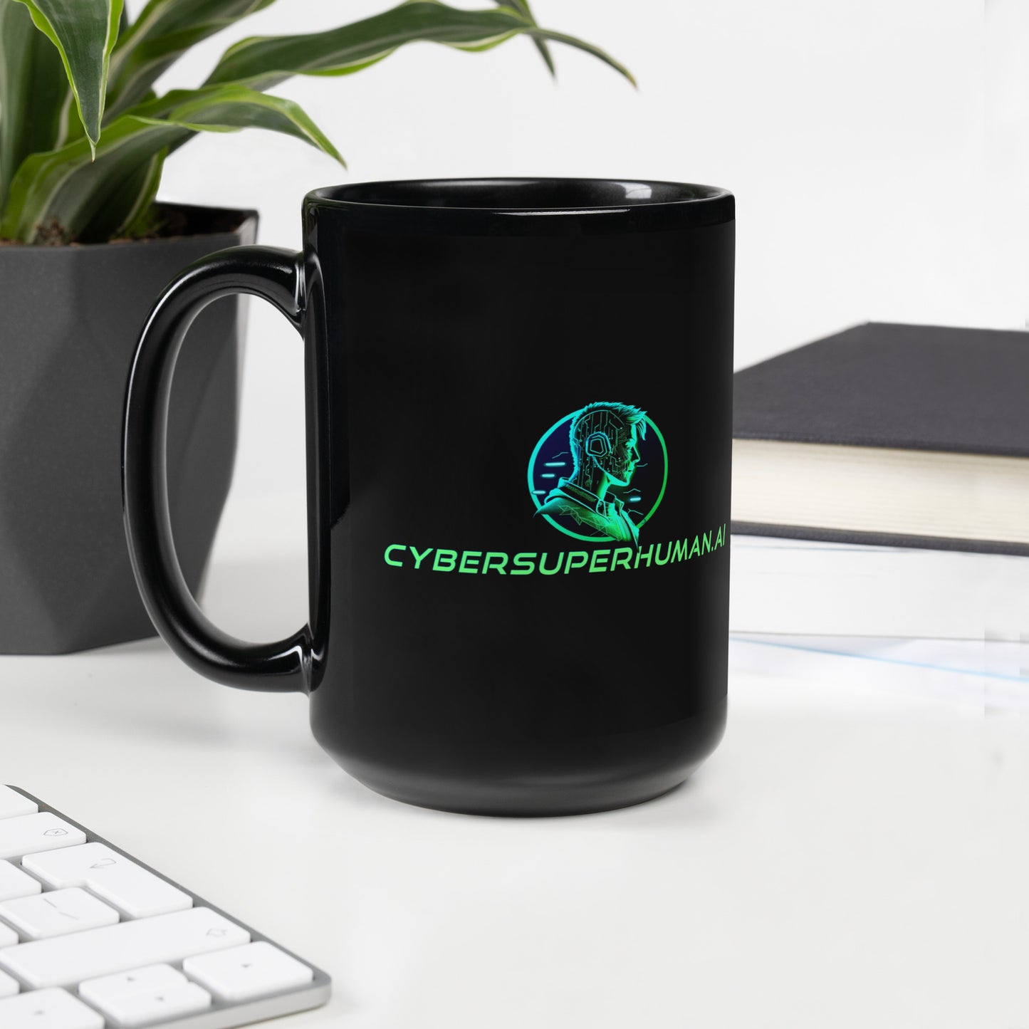 CyberSuperhuman.ai Coffee Mug