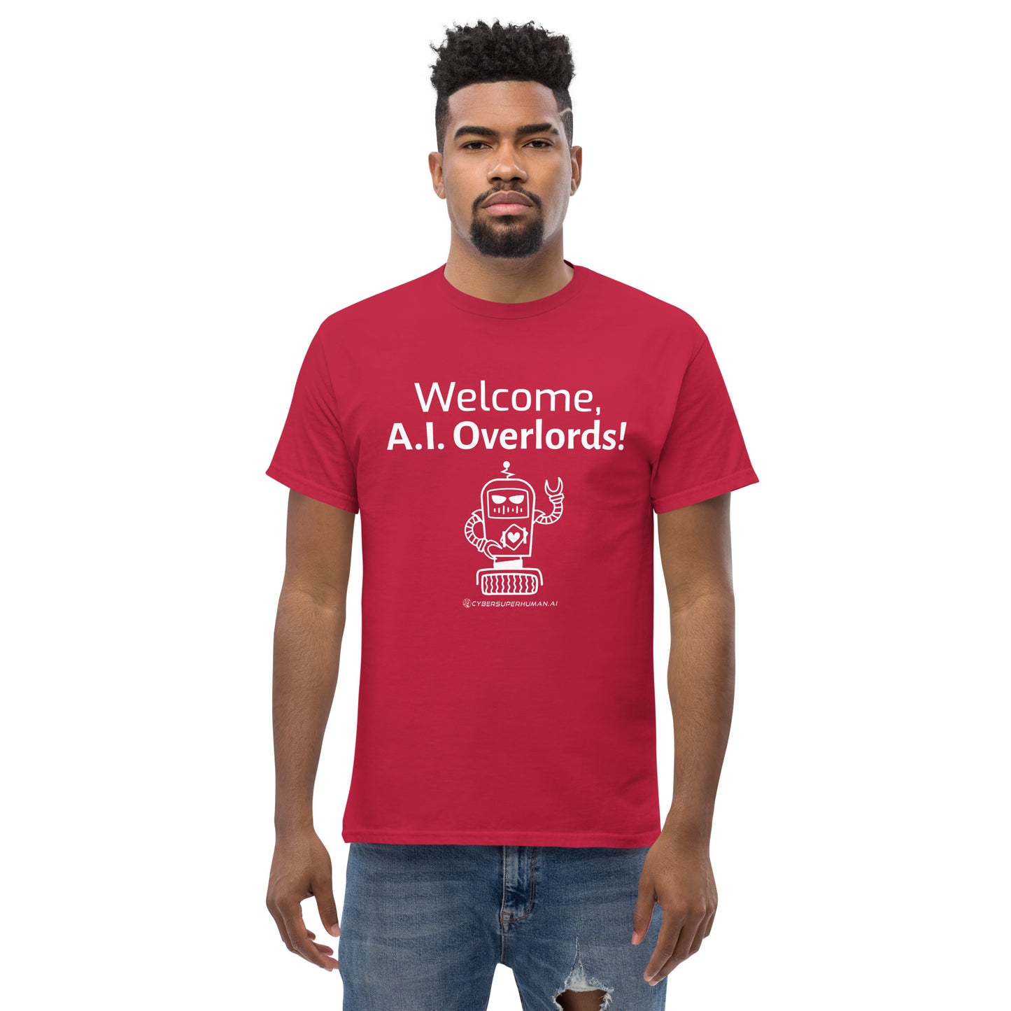 "Welcome, A.I. Overlords!" Classic Tee