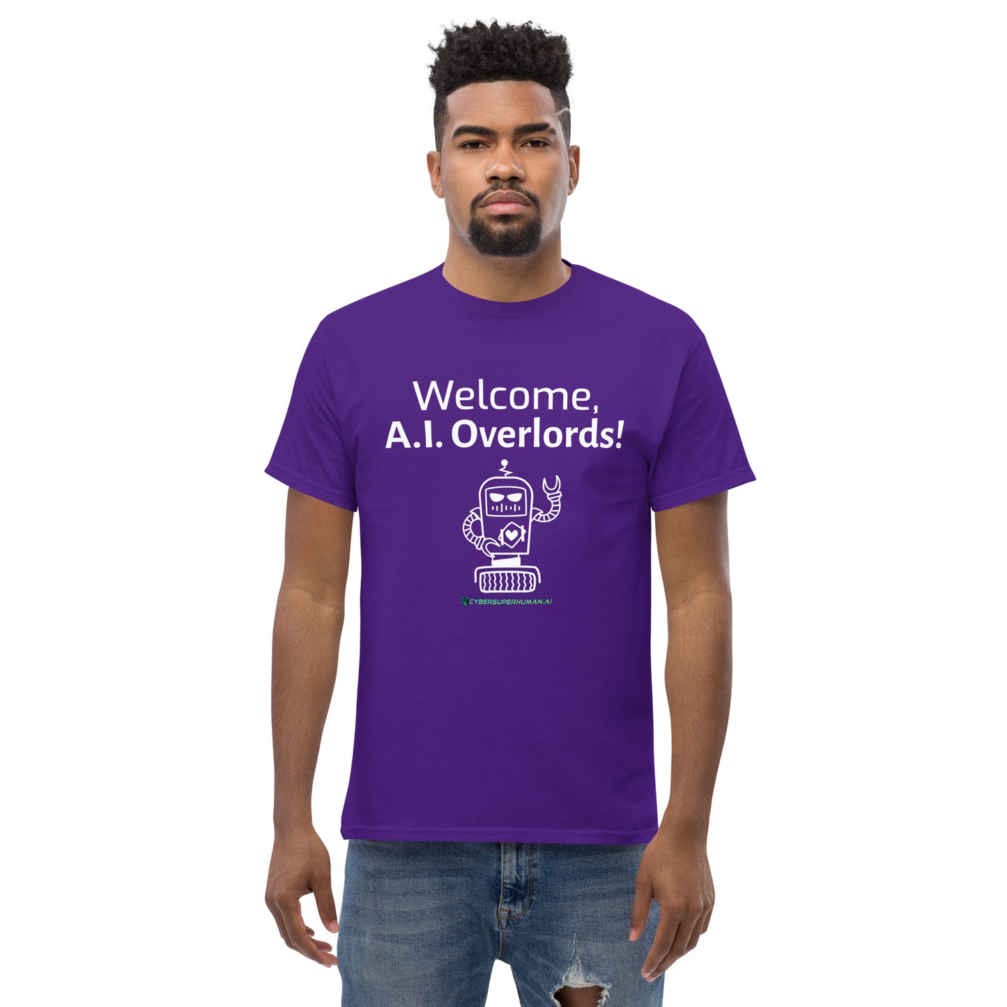 "Welcome, A.I. Overlords!" Classic Tee
