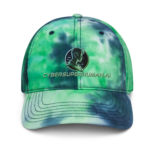 CyberSuperhuman.ai Logo Tie Dye Hat